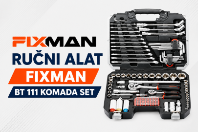 FIXMAN RUČNI ALAT BT111 (SET 111 PAR. 1/4